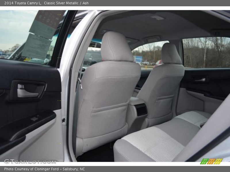 Classic Silver Metallic / Ash 2014 Toyota Camry L