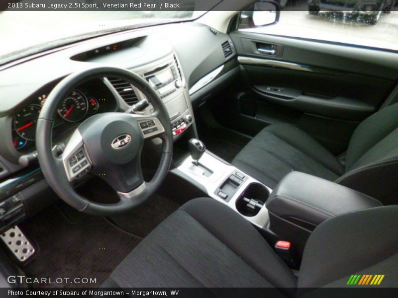 Venetian Red Pearl / Black 2013 Subaru Legacy 2.5i Sport