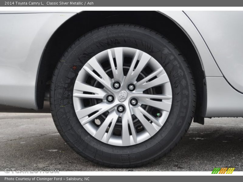 Classic Silver Metallic / Ash 2014 Toyota Camry L