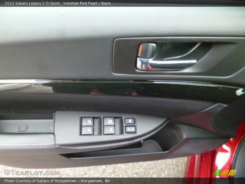 Venetian Red Pearl / Black 2013 Subaru Legacy 2.5i Sport