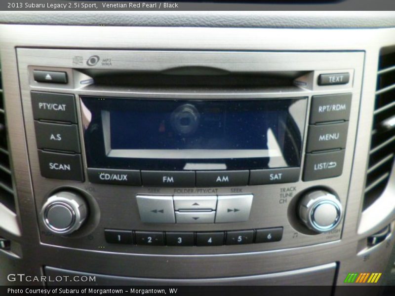 Venetian Red Pearl / Black 2013 Subaru Legacy 2.5i Sport