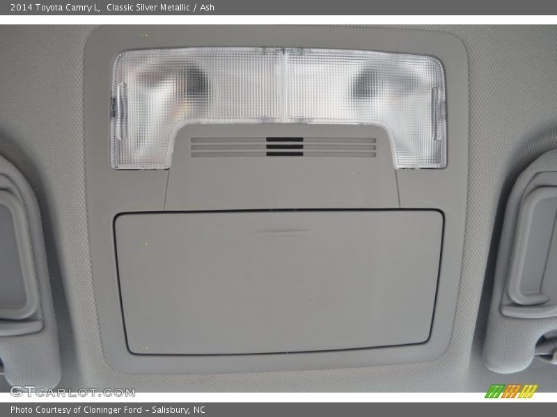 Classic Silver Metallic / Ash 2014 Toyota Camry L