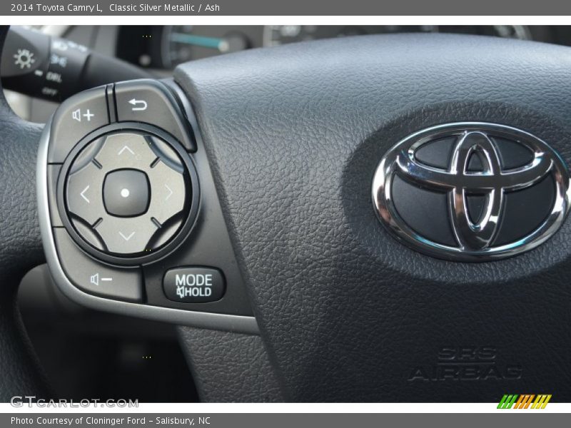 Classic Silver Metallic / Ash 2014 Toyota Camry L