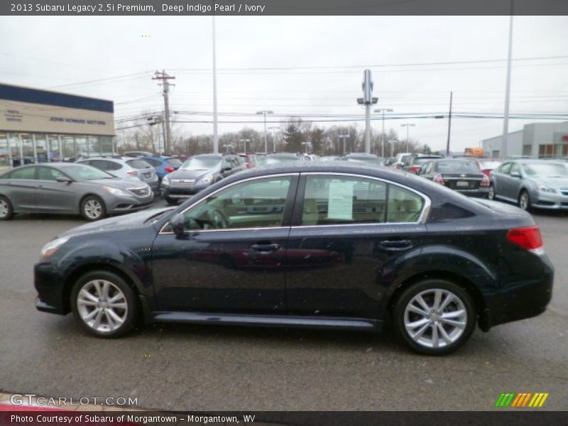 Deep Indigo Pearl / Ivory 2013 Subaru Legacy 2.5i Premium