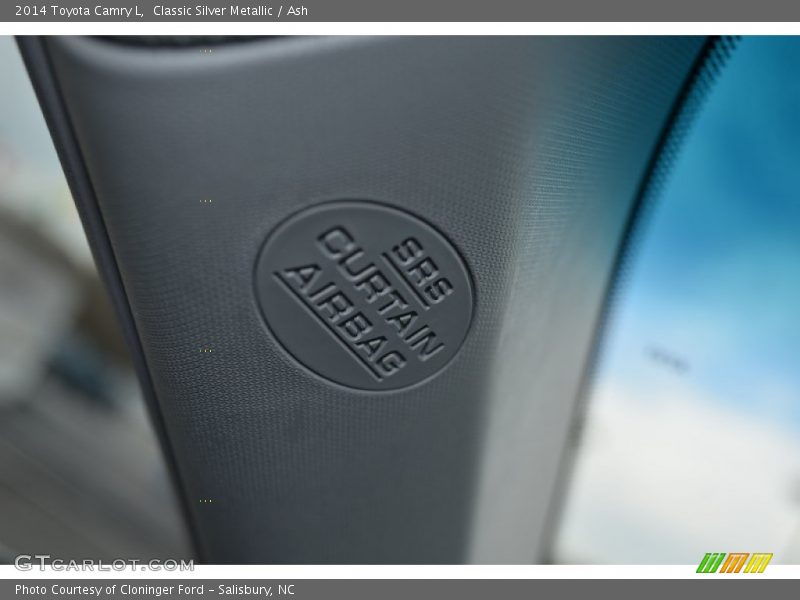 Classic Silver Metallic / Ash 2014 Toyota Camry L