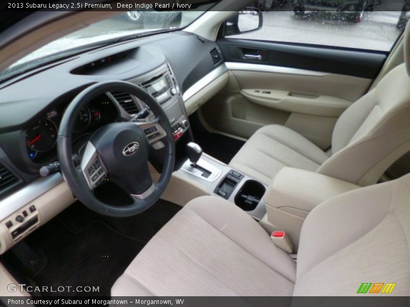 Deep Indigo Pearl / Ivory 2013 Subaru Legacy 2.5i Premium