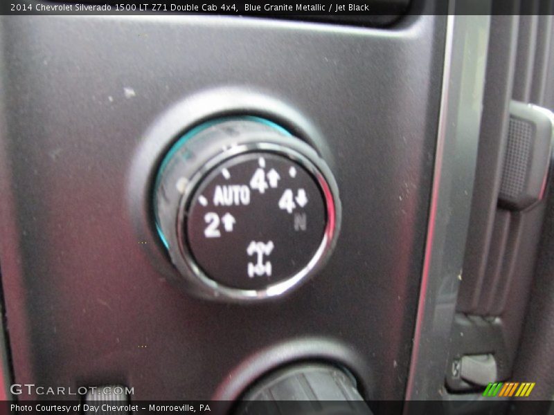 Blue Granite Metallic / Jet Black 2014 Chevrolet Silverado 1500 LT Z71 Double Cab 4x4