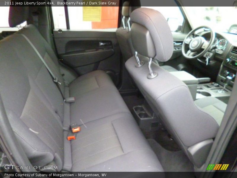 Blackberry Pearl / Dark Slate Gray 2011 Jeep Liberty Sport 4x4