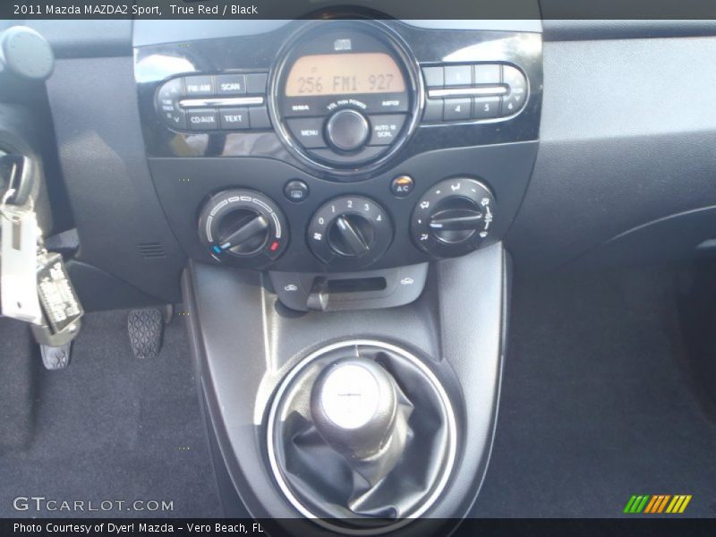 True Red / Black 2011 Mazda MAZDA2 Sport