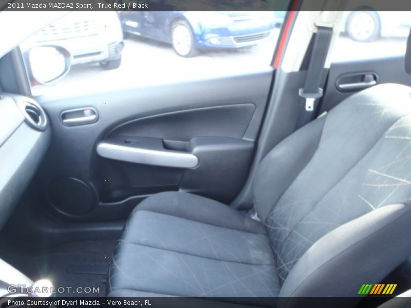 True Red / Black 2011 Mazda MAZDA2 Sport