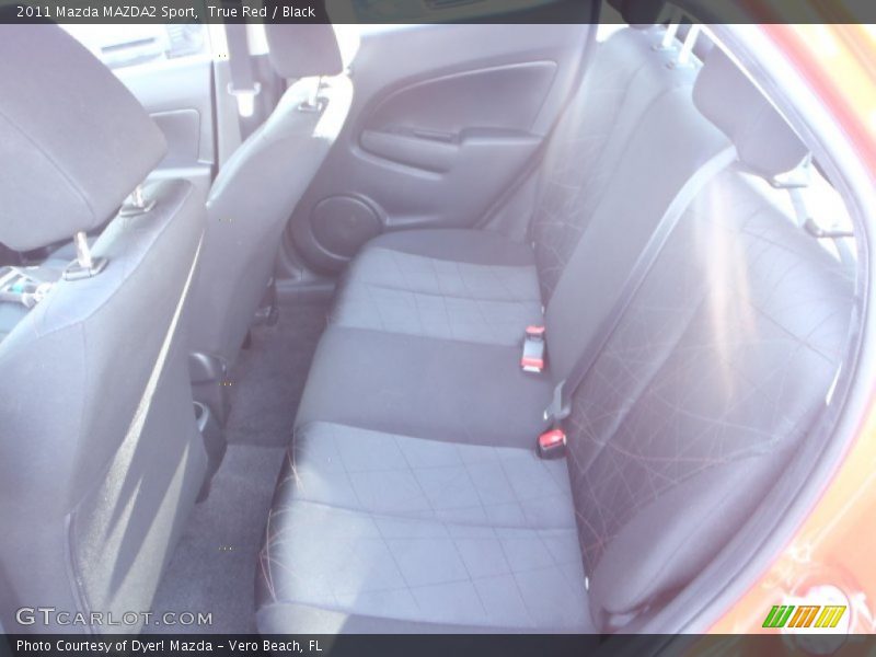 True Red / Black 2011 Mazda MAZDA2 Sport