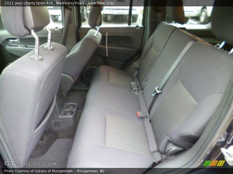 Blackberry Pearl / Dark Slate Gray 2011 Jeep Liberty Sport 4x4