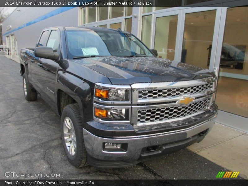 Tungsten Metallic / Jet Black 2014 Chevrolet Silverado 1500 LT Double Cab 4x4