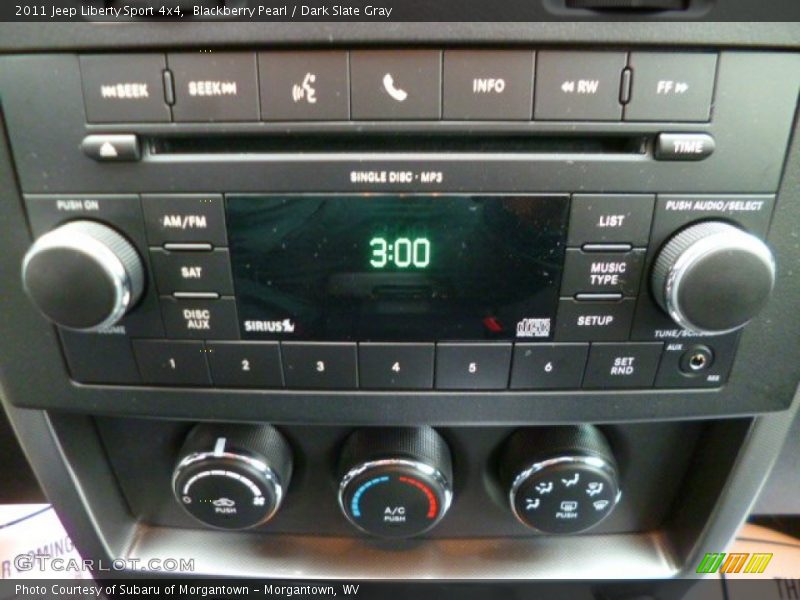Blackberry Pearl / Dark Slate Gray 2011 Jeep Liberty Sport 4x4