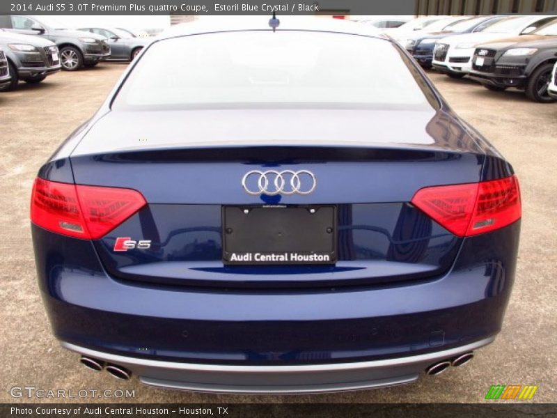 Estoril Blue Crystal / Black 2014 Audi S5 3.0T Premium Plus quattro Coupe