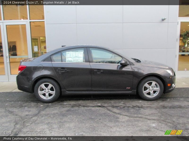 Tungsten Metallic / Jet Black 2014 Chevrolet Cruze LT