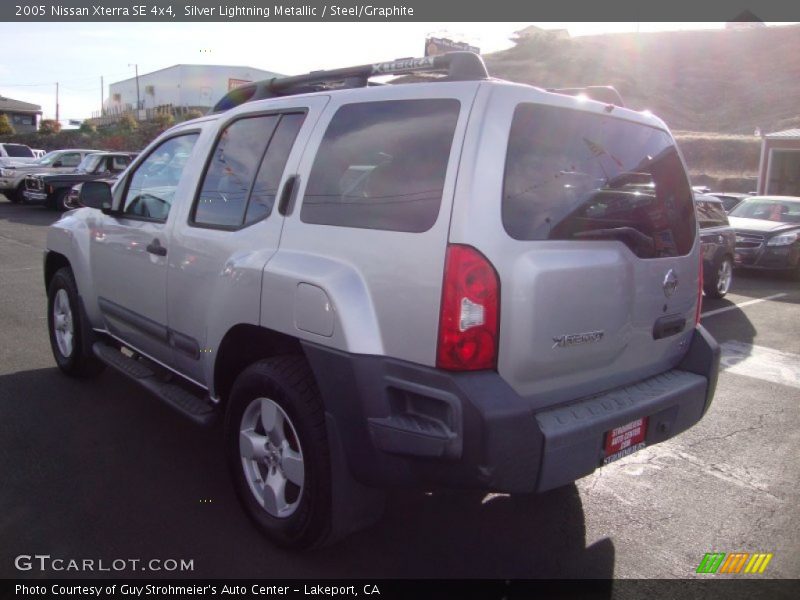 Silver Lightning Metallic / Steel/Graphite 2005 Nissan Xterra SE 4x4