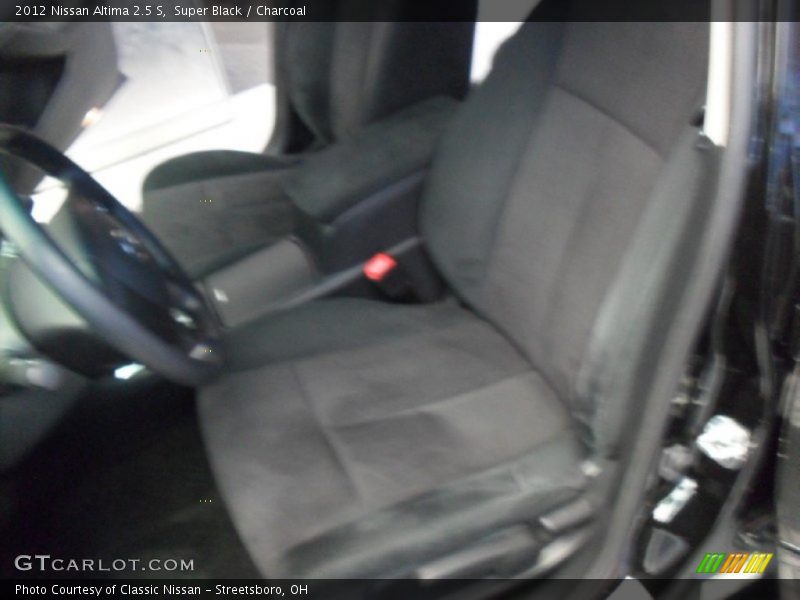 Super Black / Charcoal 2012 Nissan Altima 2.5 S