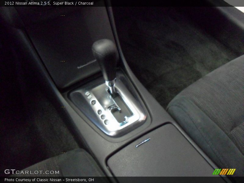 Super Black / Charcoal 2012 Nissan Altima 2.5 S