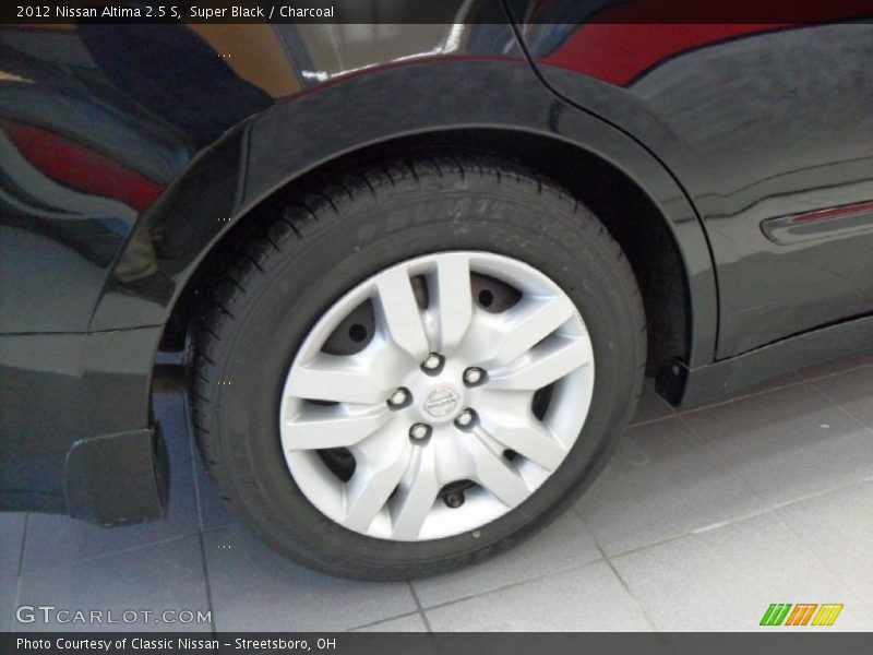 Super Black / Charcoal 2012 Nissan Altima 2.5 S