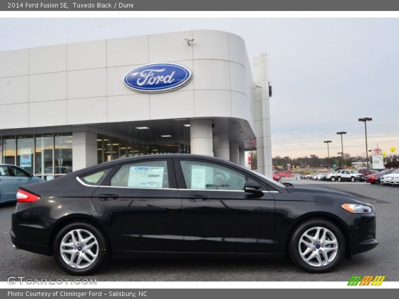  2014 Fusion SE Tuxedo Black