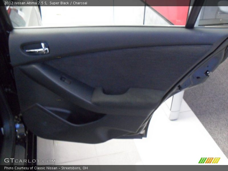 Super Black / Charcoal 2012 Nissan Altima 2.5 S