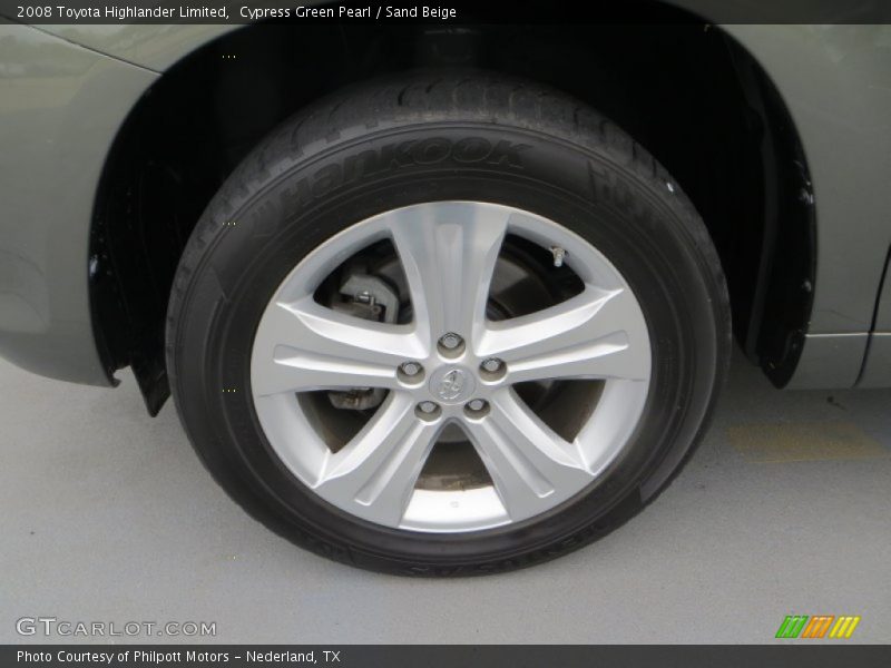  2008 Highlander Limited Wheel