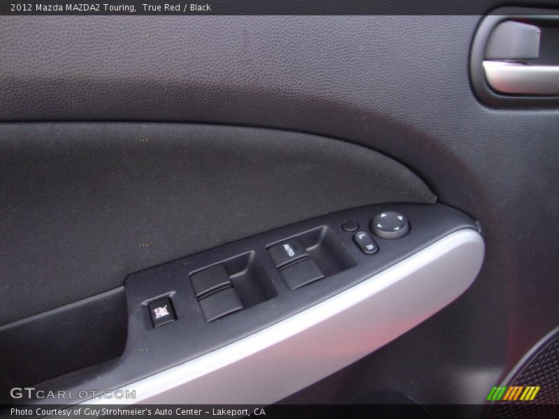 True Red / Black 2012 Mazda MAZDA2 Touring