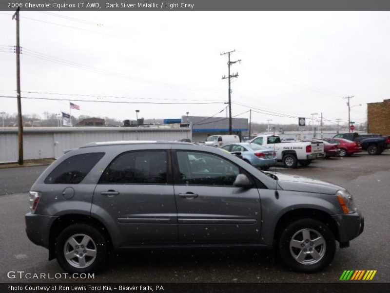 Dark Silver Metallic / Light Gray 2006 Chevrolet Equinox LT AWD