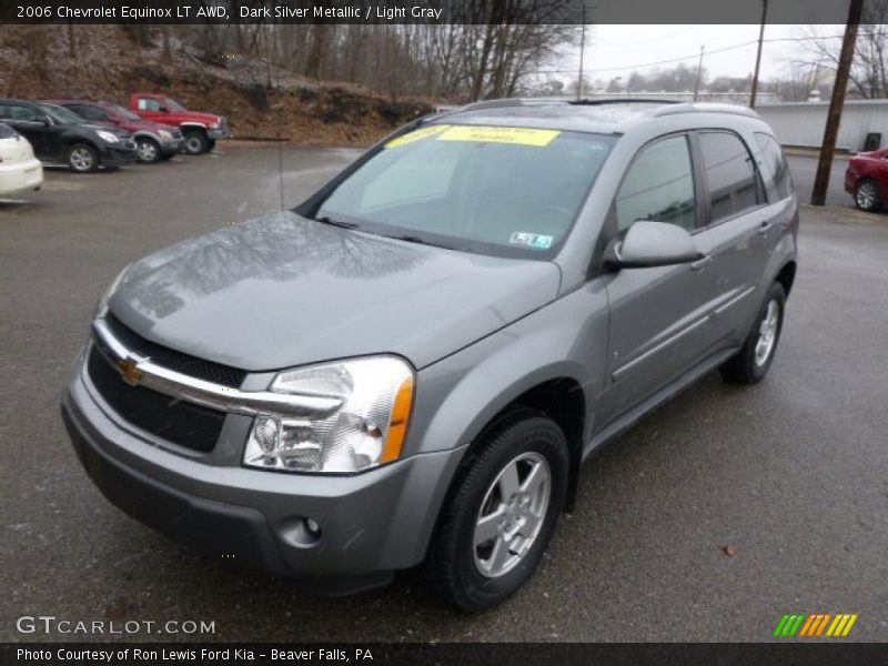 Dark Silver Metallic / Light Gray 2006 Chevrolet Equinox LT AWD