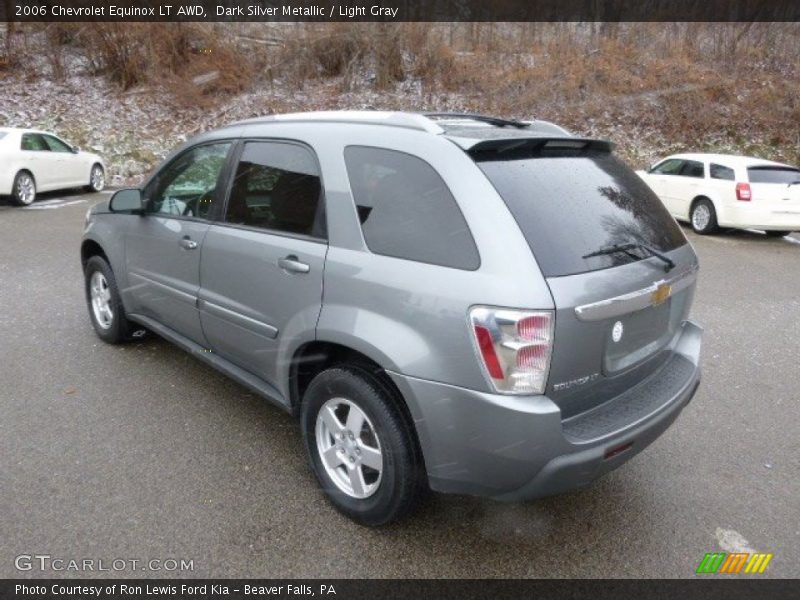 Dark Silver Metallic / Light Gray 2006 Chevrolet Equinox LT AWD