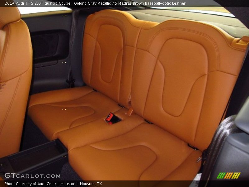 Rear Seat of 2014 TT S 2.0T quattro Coupe