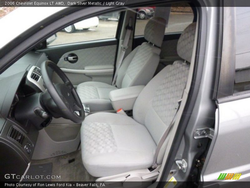 Dark Silver Metallic / Light Gray 2006 Chevrolet Equinox LT AWD