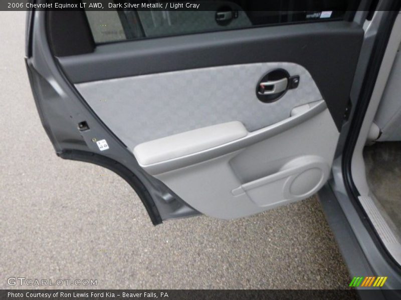 Dark Silver Metallic / Light Gray 2006 Chevrolet Equinox LT AWD