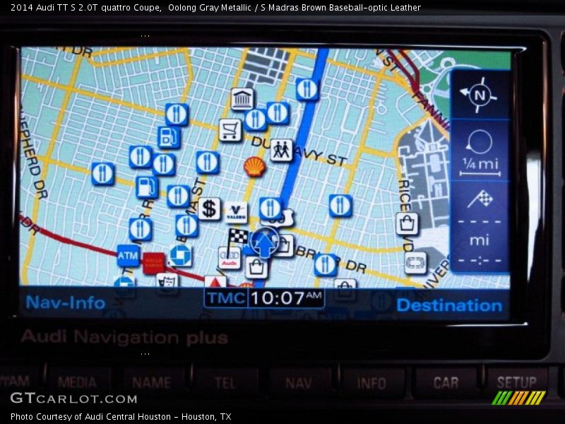 Navigation of 2014 TT S 2.0T quattro Coupe