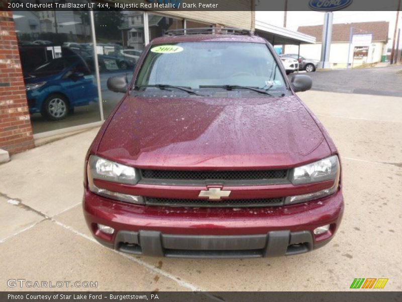 Majestic Red Metallic / Dark Pewter 2004 Chevrolet TrailBlazer LT 4x4