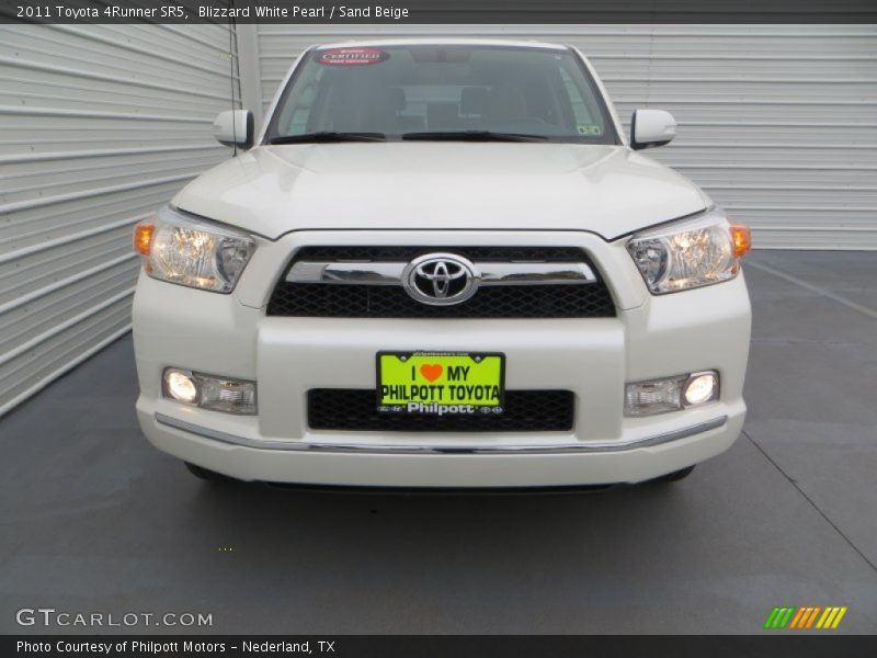 Blizzard White Pearl / Sand Beige 2011 Toyota 4Runner SR5