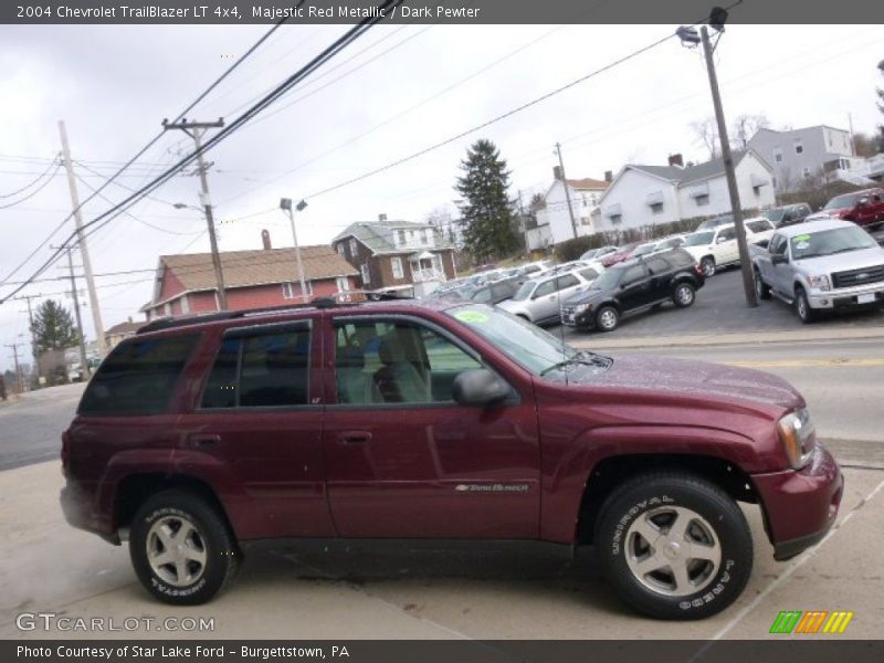 Majestic Red Metallic / Dark Pewter 2004 Chevrolet TrailBlazer LT 4x4