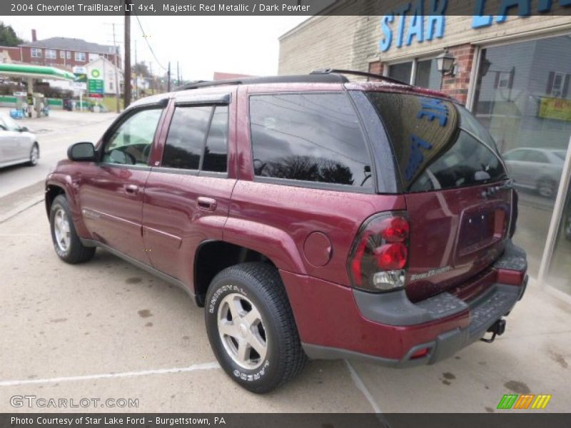 Majestic Red Metallic / Dark Pewter 2004 Chevrolet TrailBlazer LT 4x4