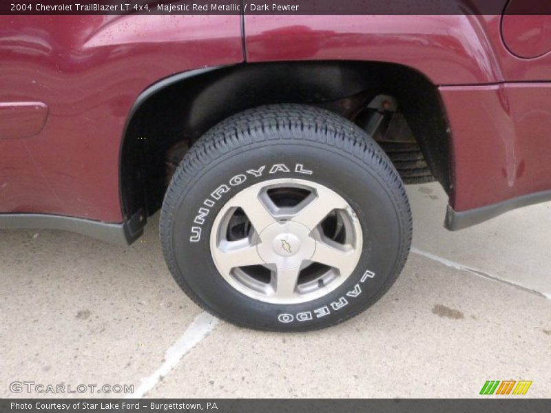 Majestic Red Metallic / Dark Pewter 2004 Chevrolet TrailBlazer LT 4x4
