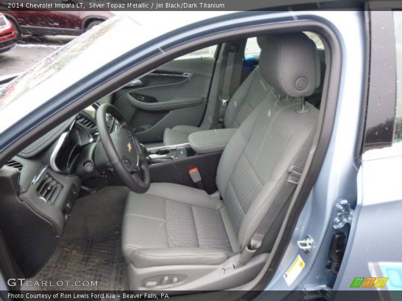 Silver Topaz Metallic / Jet Black/Dark Titanium 2014 Chevrolet Impala LT