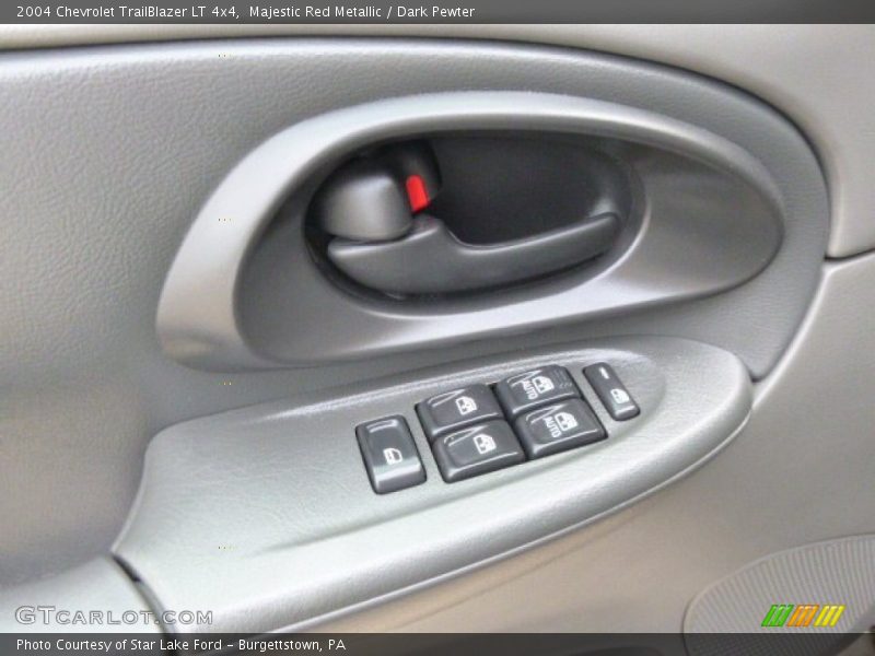 Majestic Red Metallic / Dark Pewter 2004 Chevrolet TrailBlazer LT 4x4