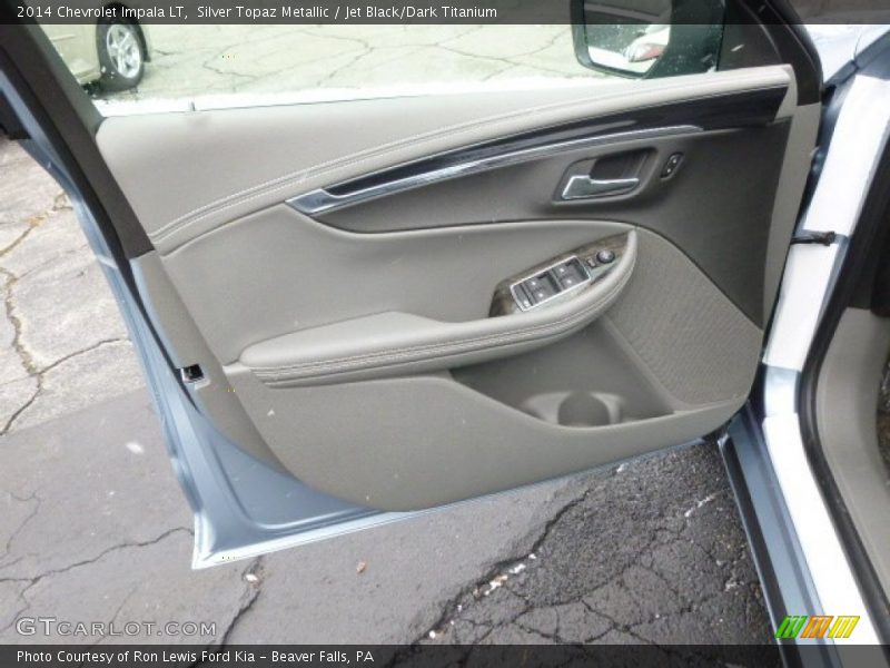 Silver Topaz Metallic / Jet Black/Dark Titanium 2014 Chevrolet Impala LT