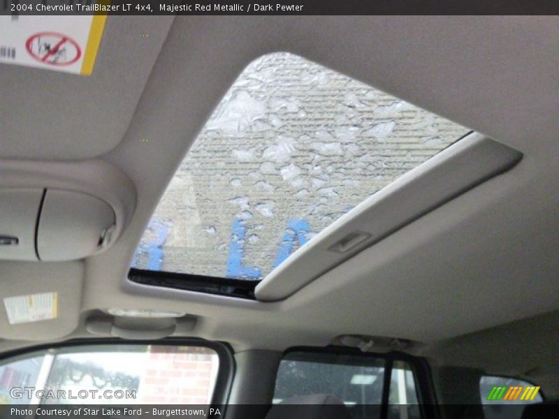 Majestic Red Metallic / Dark Pewter 2004 Chevrolet TrailBlazer LT 4x4
