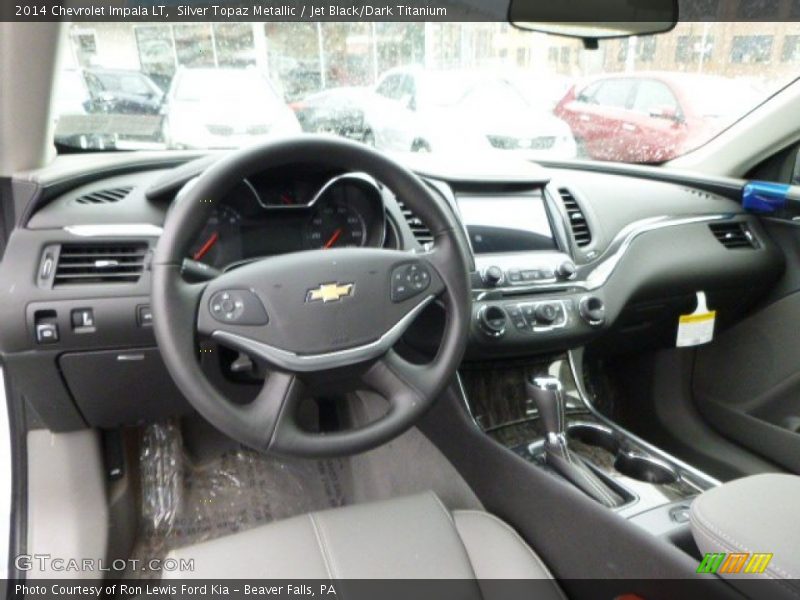 Silver Topaz Metallic / Jet Black/Dark Titanium 2014 Chevrolet Impala LT