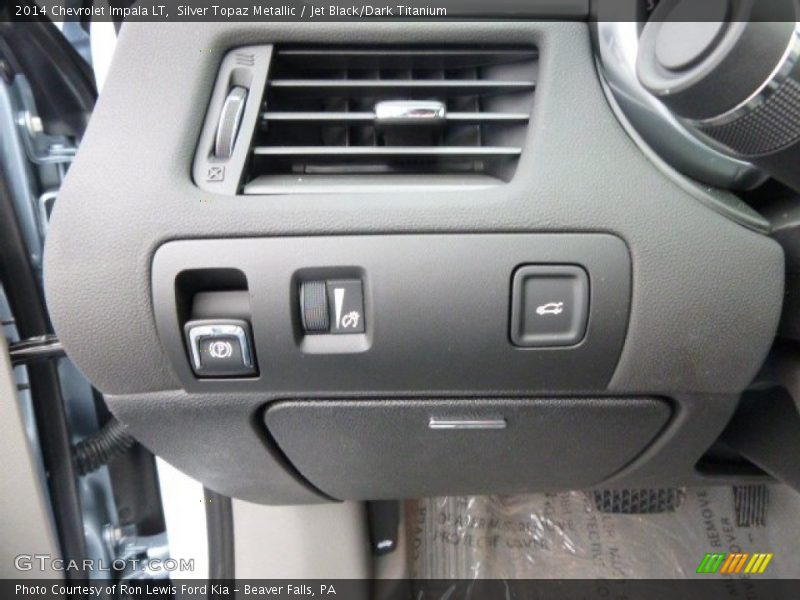 Silver Topaz Metallic / Jet Black/Dark Titanium 2014 Chevrolet Impala LT