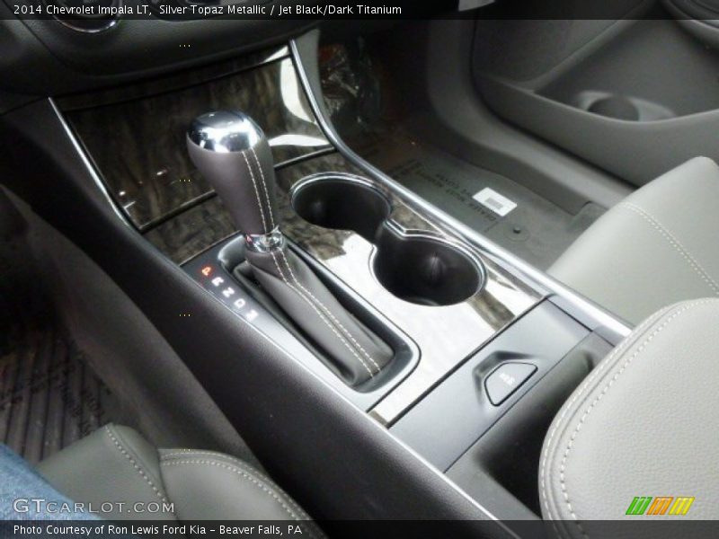 Silver Topaz Metallic / Jet Black/Dark Titanium 2014 Chevrolet Impala LT