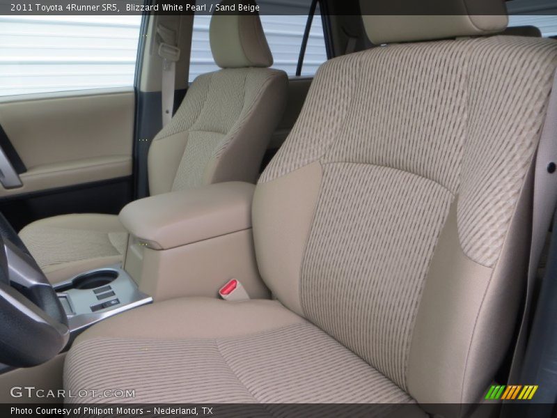 Blizzard White Pearl / Sand Beige 2011 Toyota 4Runner SR5