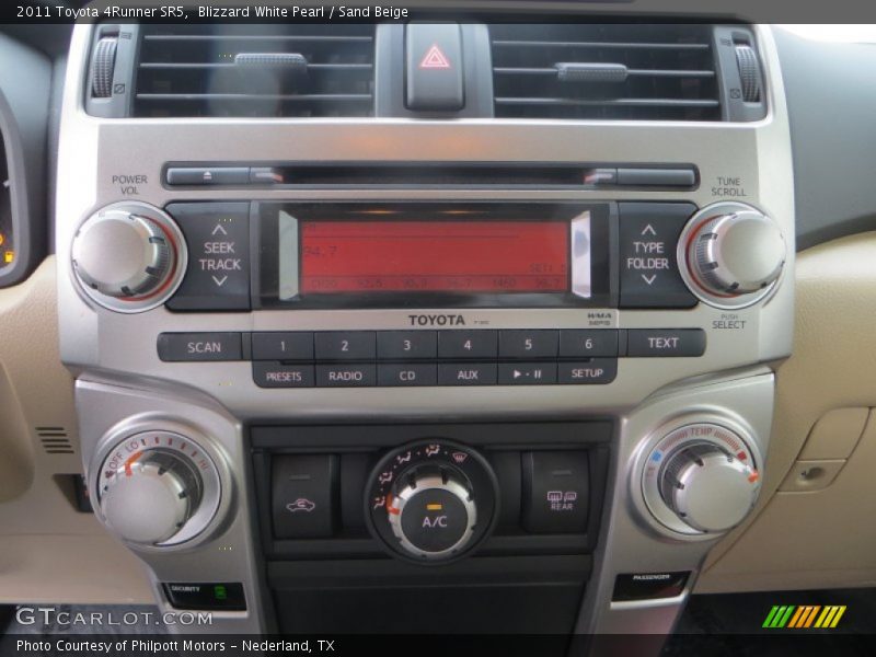 Blizzard White Pearl / Sand Beige 2011 Toyota 4Runner SR5