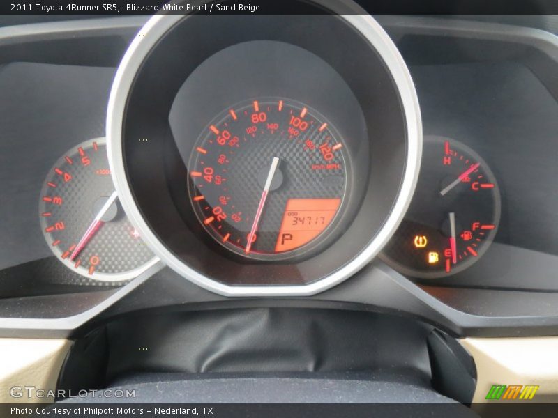 Blizzard White Pearl / Sand Beige 2011 Toyota 4Runner SR5